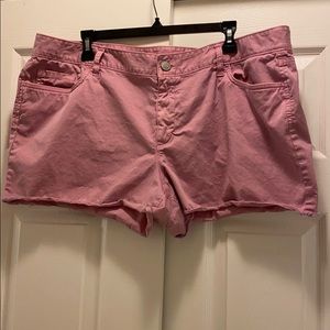 Pink shorts